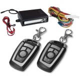 Modul &Atilde;nchidere centralizat&Auml; auto cu telecomand&Auml; model 1252, 2 chei cu loca&Egrave; pentru cip, ie&Egrave;ire siren&Auml;