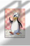 BB-16|Imprimeu pe p&acirc;nză amuzant cu tematică de baie &ndash; Poster amuzant cu animale, artă murală pentru toaletă, decor digital fantezist | A4 (21 x 29.7 c