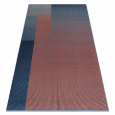 Covor Lână NAIN Geometric 7710/51944 roșu / albastru, 200x300 cm