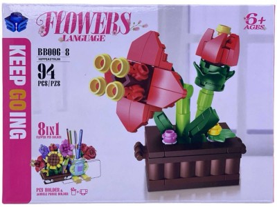 Hippeastrum - Set Constructie cu Flori- BB006-8 foto