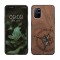 Husa Kwmobile pentru OnePlus 8T, Maro/Albastru, Lemn, KWM0000123P006C