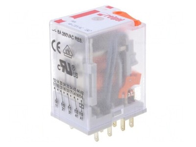 Releu Electromagnetic 4PDT 6VDC 6A foto