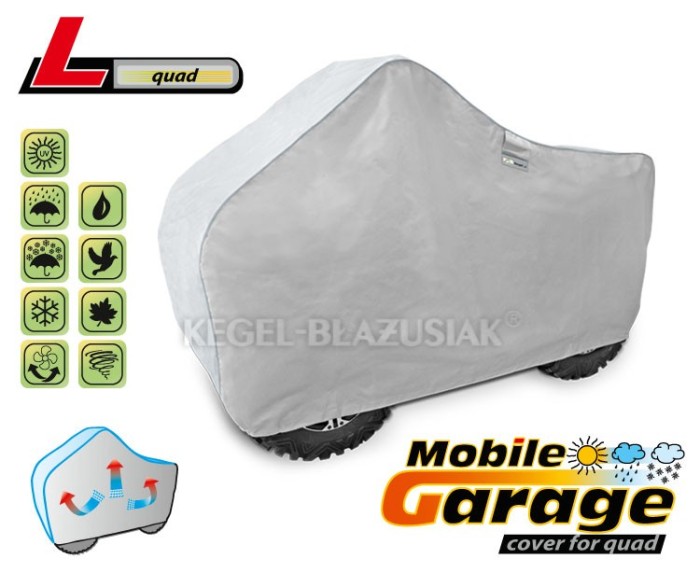 Prelata, husa exterioara ATV huse quad marime L 180-215/125/120cm Kft Auto Prelata, husa exterioara ATV huse quad marime L 180-215/125/120cm Kft Auto