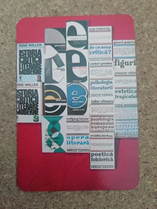 C9 29 - 1980 - Calendar de buzunar - reclama Editura Univers