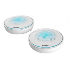 Router wireless Asus MAP-AC2200 Gigabit Lyra AC2200 Home WiFi Mesh System Tri-band 2 pack foto