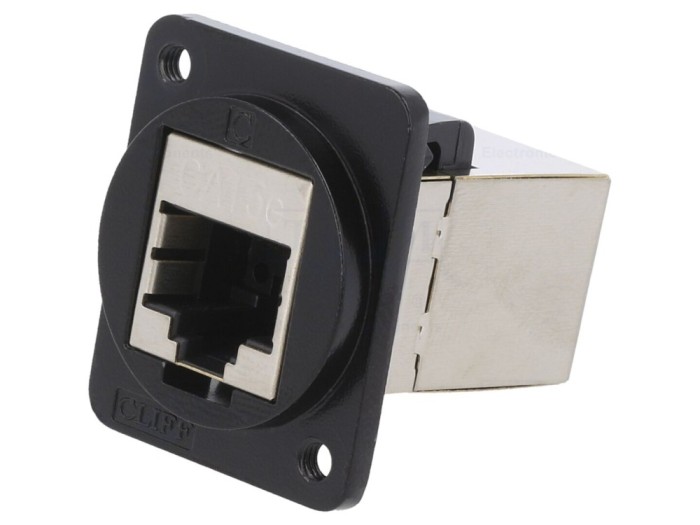 Conector adaptor FT Cat 5e ecranat 8p8c