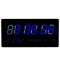Ceas digital de perete cu temperatura si data, LED-uri culoare albastra JH4622
