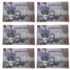 Set suport farfurie pentru servirea mesei, model Pufo Lavender world, 6 bucati