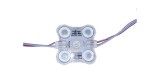 Modul 4 led samsung 3535-2835 2.4W 12V alb rece patrat IP68