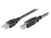 Cablu USB 2.0 USB A-USB B, 1m, Goobay