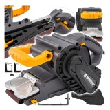 Slefuitor cu banda abraziva smirghel, putere 2000 W, Powermat