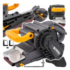 Slefuitor cu banda abraziva smirghel, putere 2000 W, Powermat