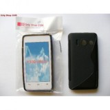 Husa Silicon S-Line Neagra Huawei Ascend Y300 U8833 Protectie Premium