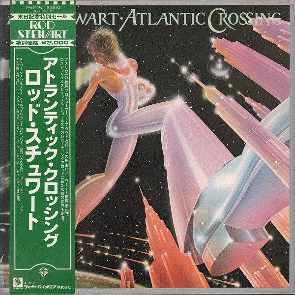 Vinil &quot;Japan Press&quot; Rod Stewart &lrm;&ndash; Atlantic Crossing (VG)