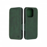 Cumpara ieftin Husa Compatibila cu iPhone 15 Pro Techsuit Safe Wallet Plus, Verde