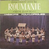 Disc vinil, LP. RENCONTRE AVEC LA ROUMANIE. TRESORS FOLKLORIQUES. MOLDAVIE (I)-ORCHESTRA PARASCHIV OPREA-241100