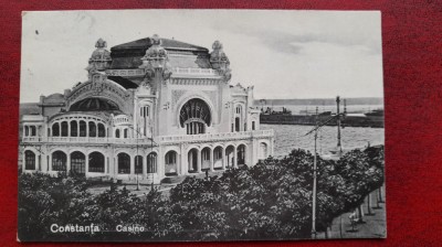Romania-1930-Constanta-casino-C.P.circ foto