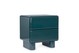 Noptiera mdf albastru deep Otilia 56.5x42.5x56.5h