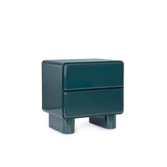 Noptiera mdf albastru deep Otilia 56.5x42.5x56.5h