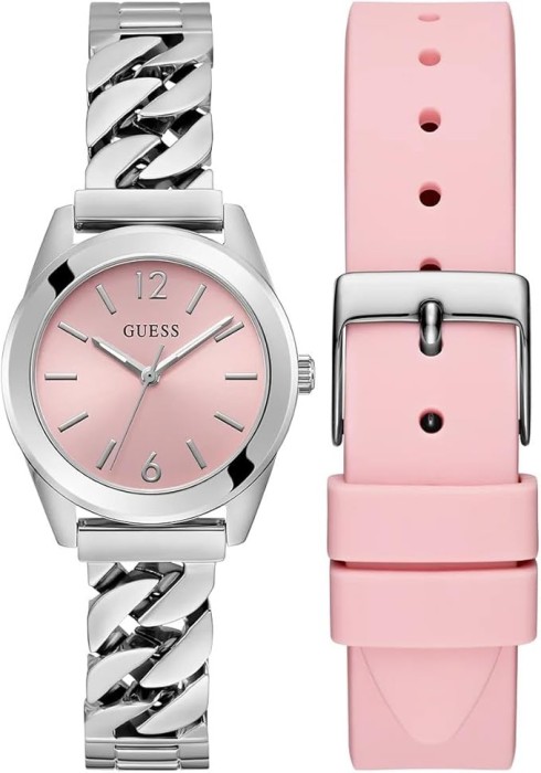 Ceas Dama, Guess, Serena GW0845L1, Set cu Bratara suplimentara Cadou - Marime universala