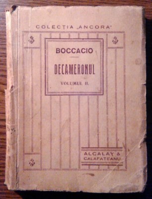 Boccacio - Decameronul - Volumul II foto