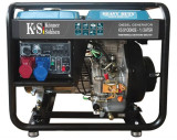Generator de curent 7.5 kW diesel - Heavy Duty - Konner &amp; Sohnen - KS-9100DE-1/3-HD-ATSR, Oem