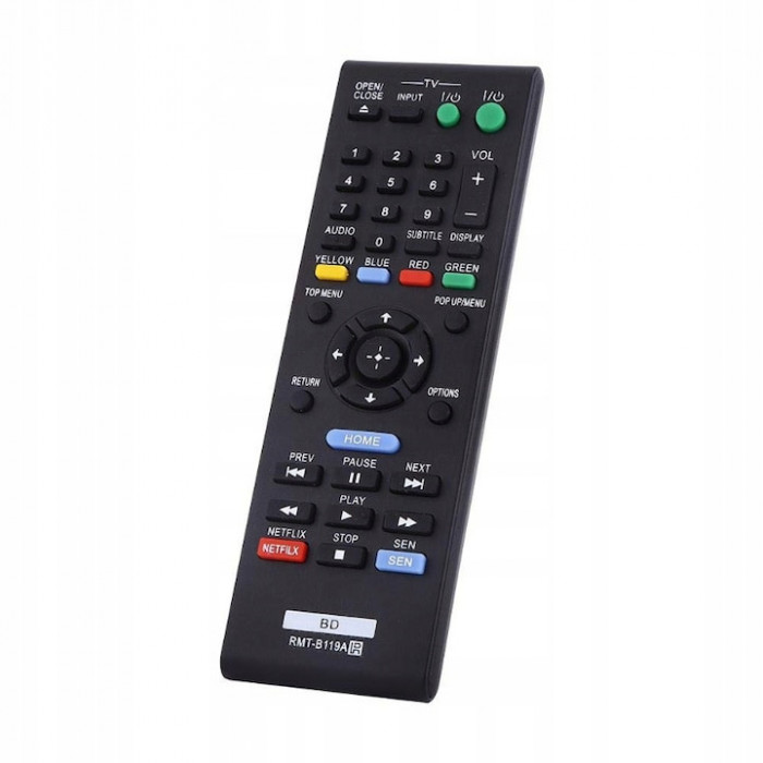 Telecomanda pentru Sony RMT-B119A, x-remote, Negru