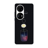 Husa compatibila cu Huawei P50 model Daisy&amp;#039;s universe, Silicon, TPU, Viceversa, Transparent, Carcasa
