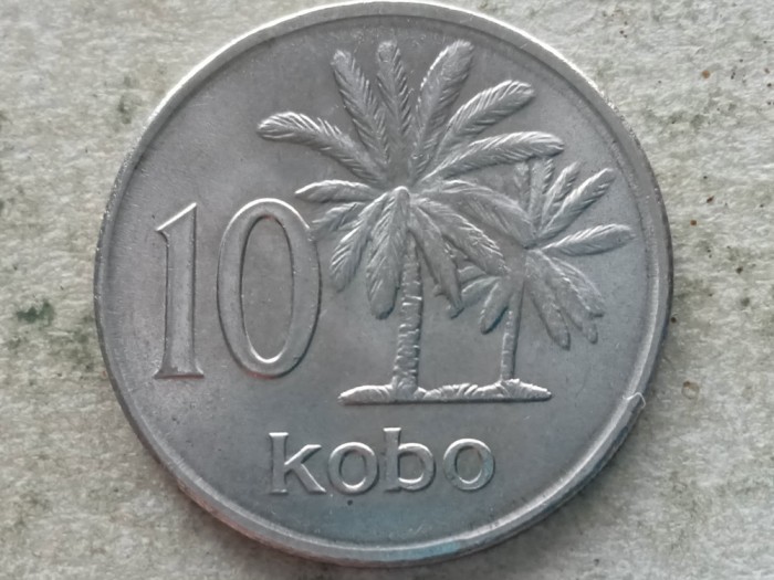 NIGERIA-10 KOBO 1976