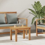 VidaXL Masă de cafea Maro 50 x 35 x 36 cm Lemn masiv de tec