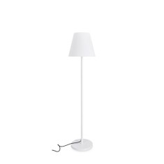 Lampadar alb uz interior, exterior cu led Yoku &Oslash;34,5x150h