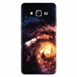 Husa silicon pentru Samsung Grand Prime, Spiral Galaxy Illustration