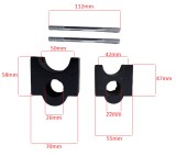 Cumpara ieftin Set distantiere kit motor bicicleta