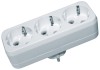 Adaptor 3 prize Lohuis, contact de protectie, linear