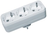Adaptor 3 prize Lohuis, contact de protectie, linear