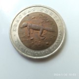 -Y- MONEDA RUSIA 50 RUBLE 1993 - FAUNA SOPARLA - BIMETAL