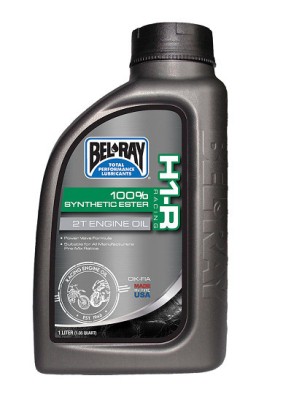 Ulei Bel-Ray H1-R Racing 100% Synthetic Ester 1L(pentru motoare 2T) foto