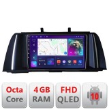 Navigatie Android BMW Seria 5 F10 CIC 2010-2012, QLED, 4GB+32GB