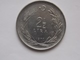 2 1/2 LIRA 1970 TURCIA