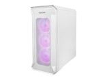 Carcasa genesis irid 505 v2 mid tower argb alb tempered glass sloturi expansiune 8 drive