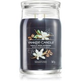Yankee Candle Vanilla Bean Espresso lum&acirc;nare parfumată Signature 567 g