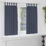 Perdele cu perdele 2 pcs Antracit Poliester