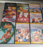 Colectia desene animate Disney - Lot 9 DVD - uri