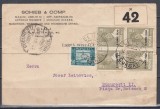 ROMANIA 1931 INTREG POSTAL CIRCULAT CLUJ - BUCURESTI 1931