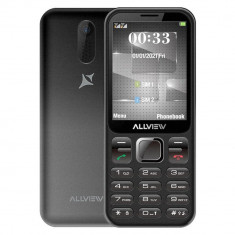 Telefon mobil Allview M20LUNA, 2.8 inch, Dual SIM, Negru