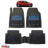 Renault Clio V Covorașe Auto TeamCar&reg; Tip Tăviță Compatibile (2019+) - Hatchback Blue, Cauciuc