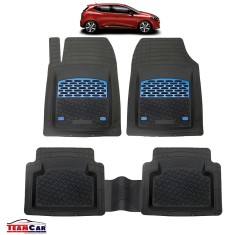 Renault Clio V Covorașe Auto TeamCar&reg; Tip Tăviță Compatibile (2019+) - Hatchback Blue