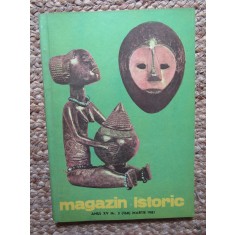 REVISTA MAGAZIN ISTORIC (MARTIE, 1981)
