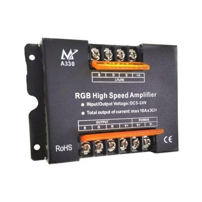 Amplificator Banda LED RGB 5V, 12V, 24V DC 30A A330-30A foto