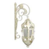 Felinar de perete antik white RW-95
